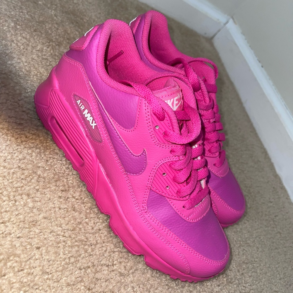 Hot Pink Nike Air Max 90s - Picture 6 of 9